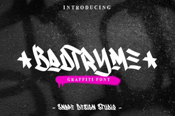Badtryme Font: A Bold, Authentic Display Typeface for Small Brands
