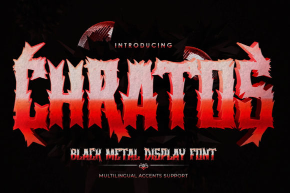 Chratos: A Display Font That Makes Your Message Instantly Clear