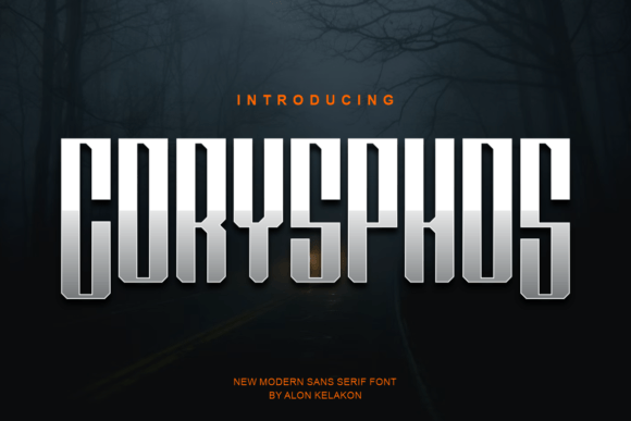 Corysphos: A Modern Display Font That Elevates Handmade Products