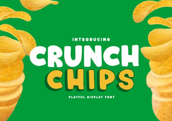 Crunch Chips: A Playful Display Font That Actually Works