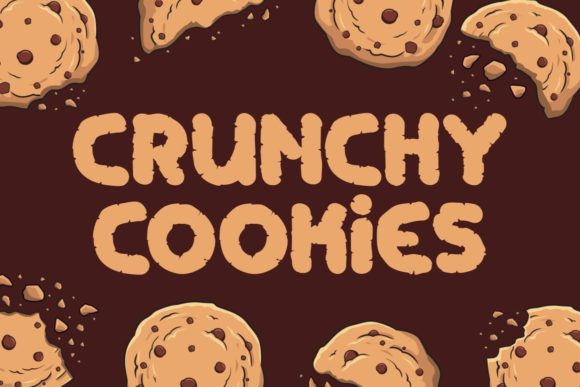 Crunchy Cookies Font: Bold Display Type for Scroll-Stopping Campaigns