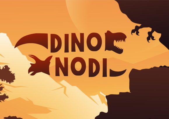 Dino Nodi: A Playful, Purposeful Display Typeface