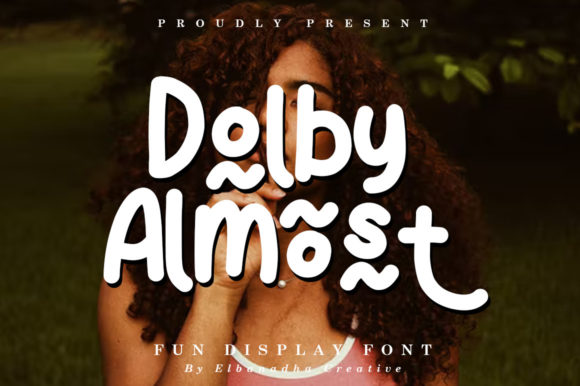 Dolby Almost: A Retro Display Font That Makes Your Brand Feel Intentional
