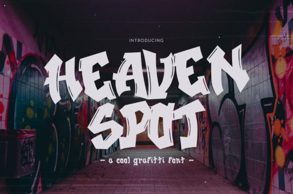Heaven Spot: A Display Font That Gives Your Brand Street-Smart Style