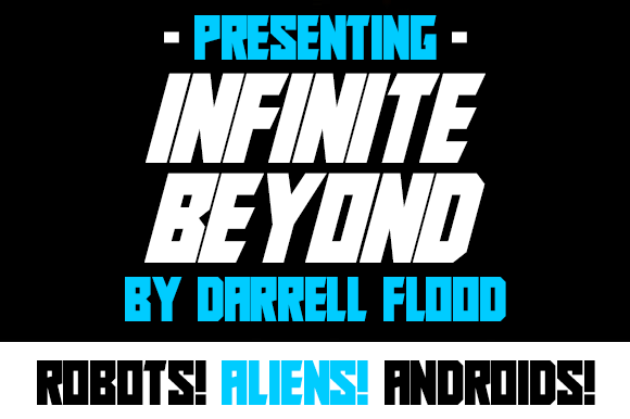 Infinite Beyond: A Display Font for Bold Editorial Identity