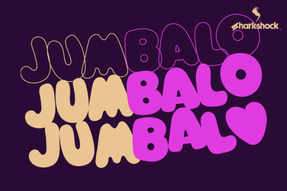 Jumablo: A Playful Display Font for Editorial Charm