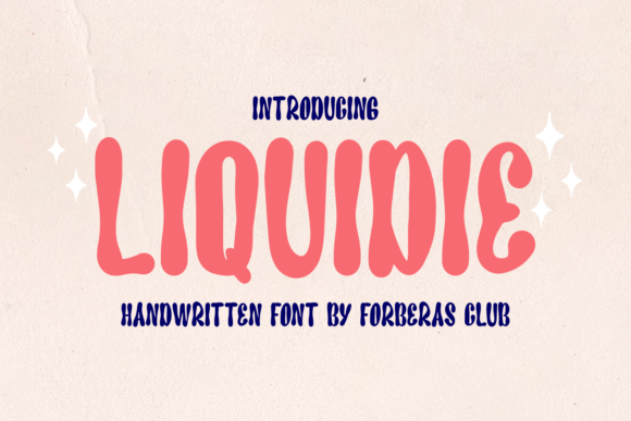 Liquidie: An Elegant Display Font for Polished Digital Branding