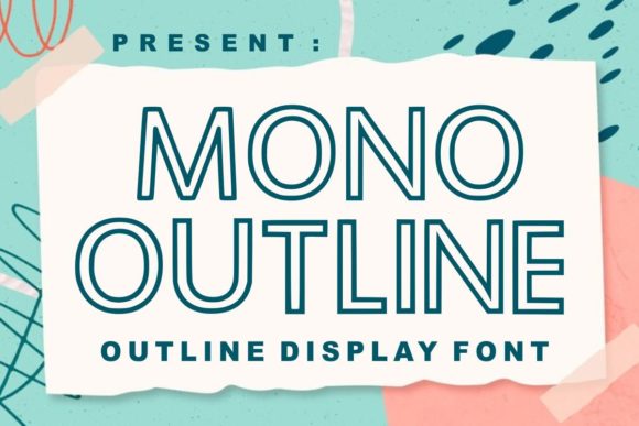 Mono Outline: A Display Font That Speaks With Quiet Confidence