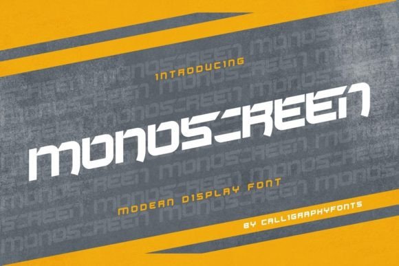 Monoscreen: A Display Font That Anchors Editorial Mood