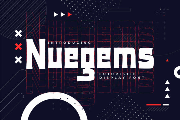Nuegems Display Font for Bold, Confident Branding