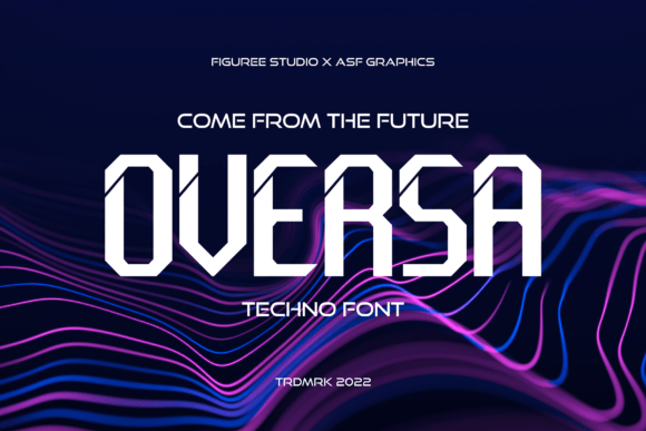 Oversa: A Futuristic Display Font That Commands Attention