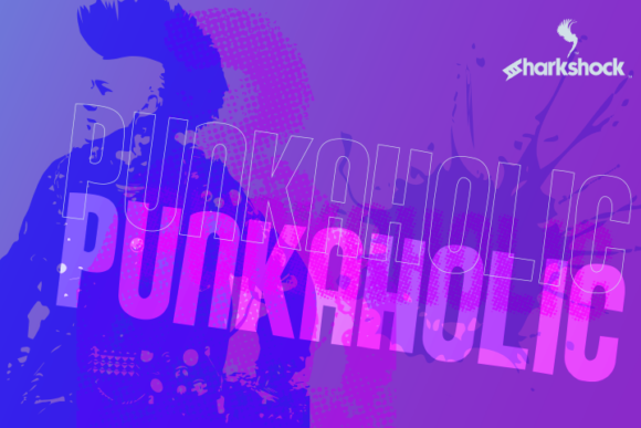 Punkaholic: A Bold Display Font for Digital Branding