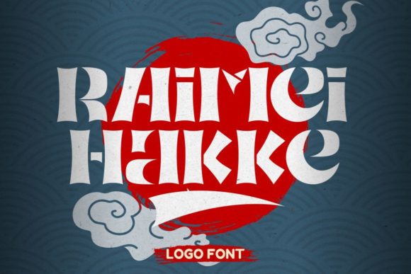 Raimei Hakke: A Japanese-Inspired Display Font That Breathes Calm Into Every Layout