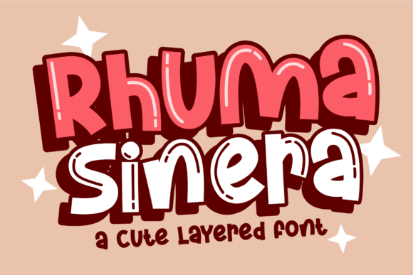Rhuma Sinera: A Friendly Display Font for Digital Branding