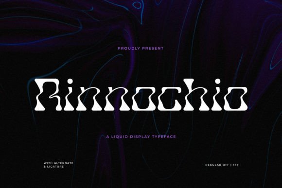 Rinnochio: A Display Font That Makes Your Brand Feel Human
