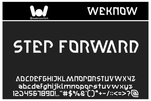 Step Forward: A Techno Display Font That Moves Your Web Design Forward
