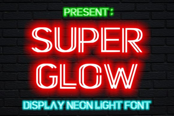 Super Glow: A Display Font That Lifts Your Digital Brand