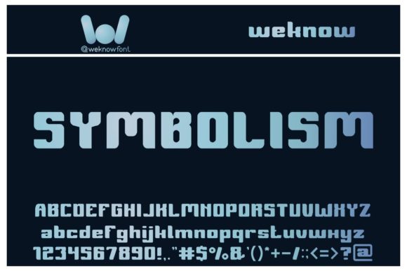 Symbolism: A Display Font That Makes Your Brand Feel Intentional