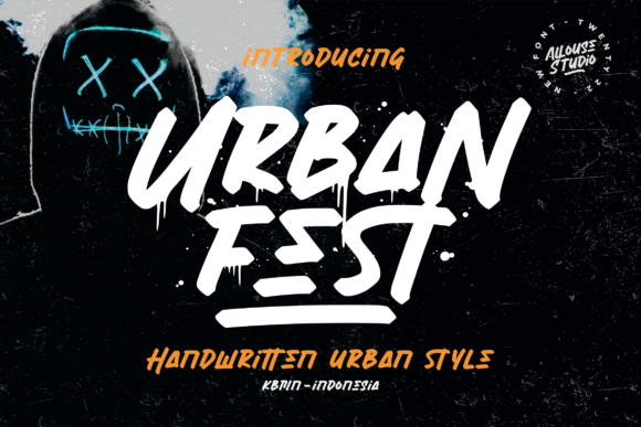 Urban Fest: A Display Font for Editorial Energy