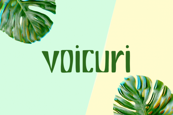 Voicuri: A Display Font That Makes Your Campaigns Instantly Recognizable